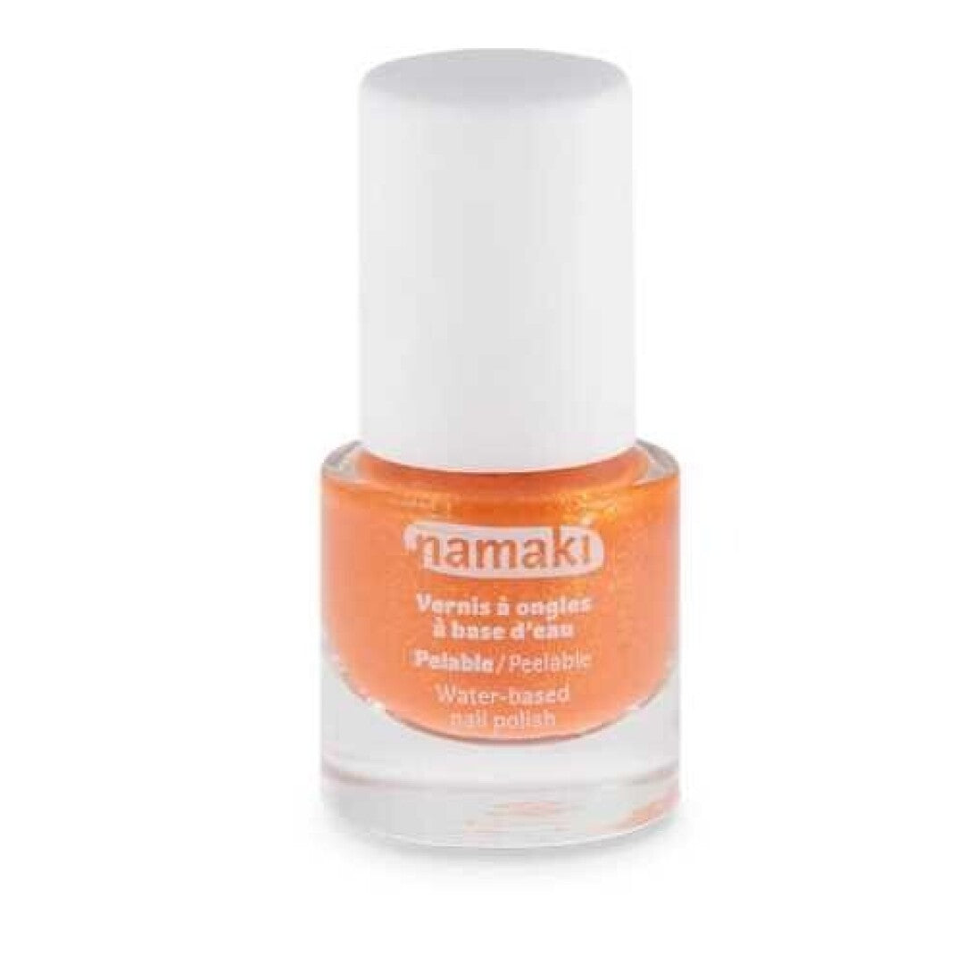 Esmalte de Uñas al Agua Coral Glitter de Namaki
