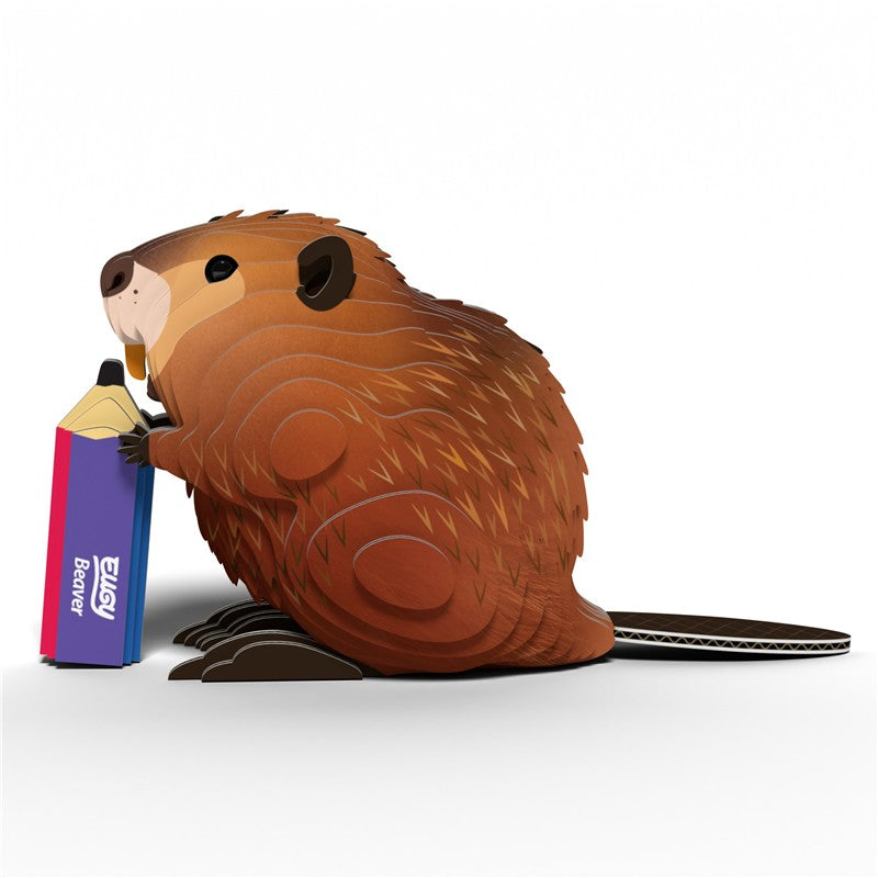 Puzzle 3D Eugy Beaver