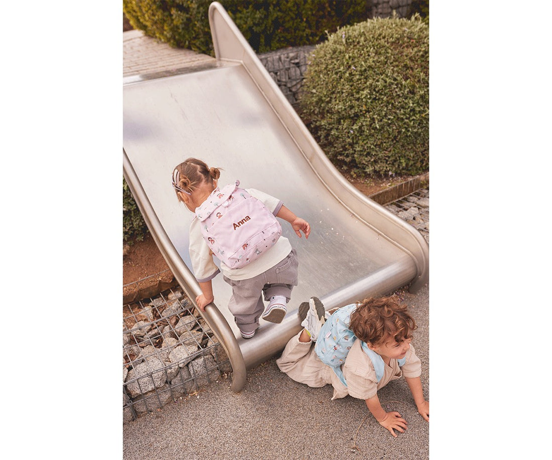 Mochila Pequeña Tela City Cars