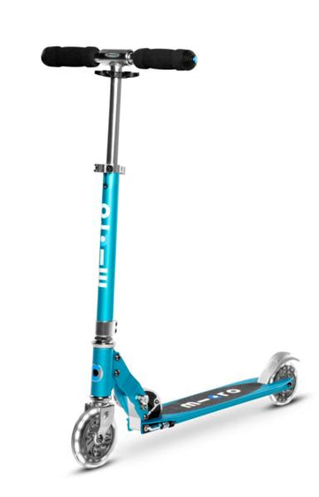 Patinete Micro Sprite Azul Océano Led