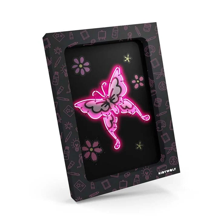 Pack KIDYNEON Rosa Kit de Decoración de Pared con Luces Kidywolf