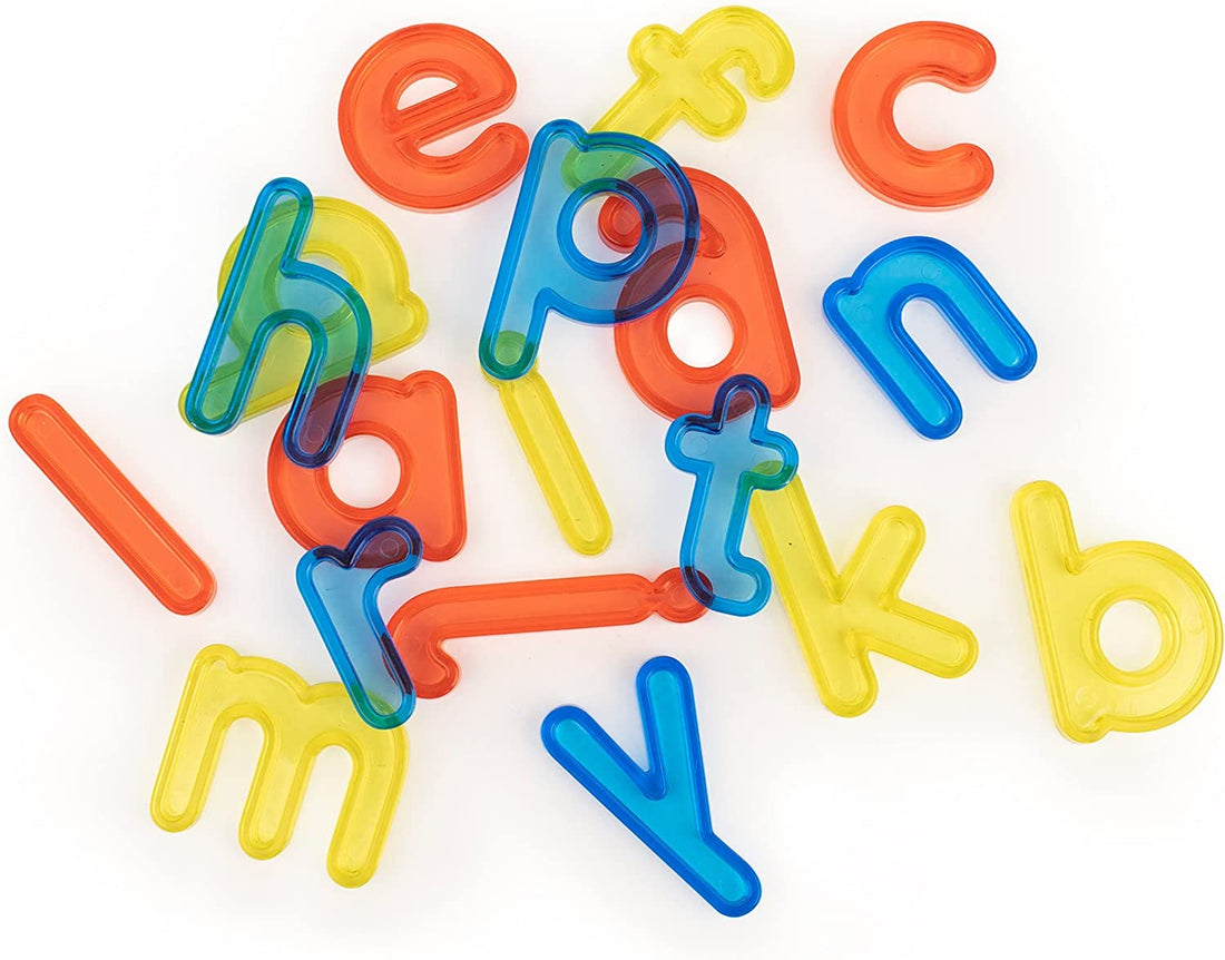 Letras Minúsculas Translúcidas 76 uds. Miniland