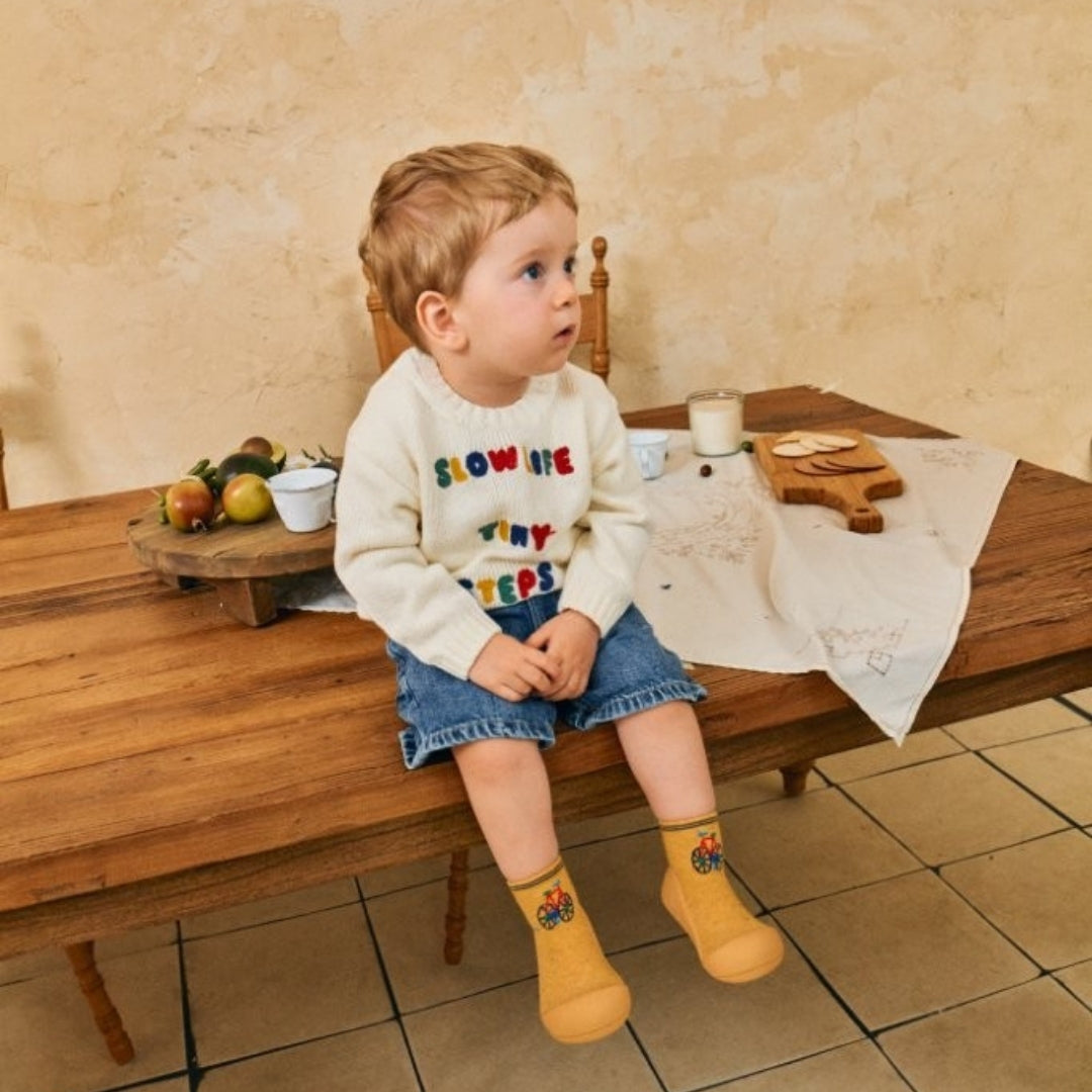 Calzado Attipas Bicycle Mustard