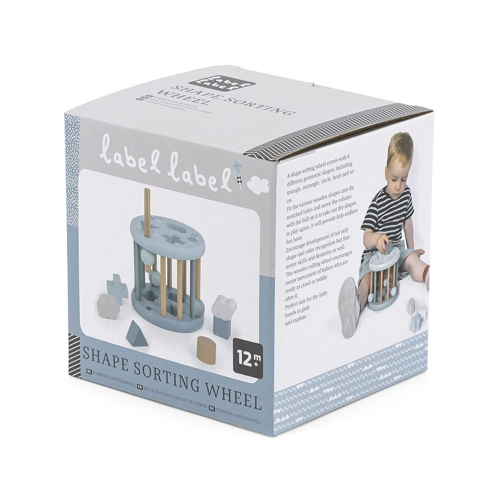 Rueda de Formas Azul de Label Label