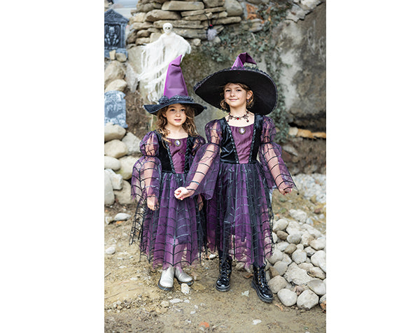 Sombrero de Bruja Araña Amatista Great Pretenders