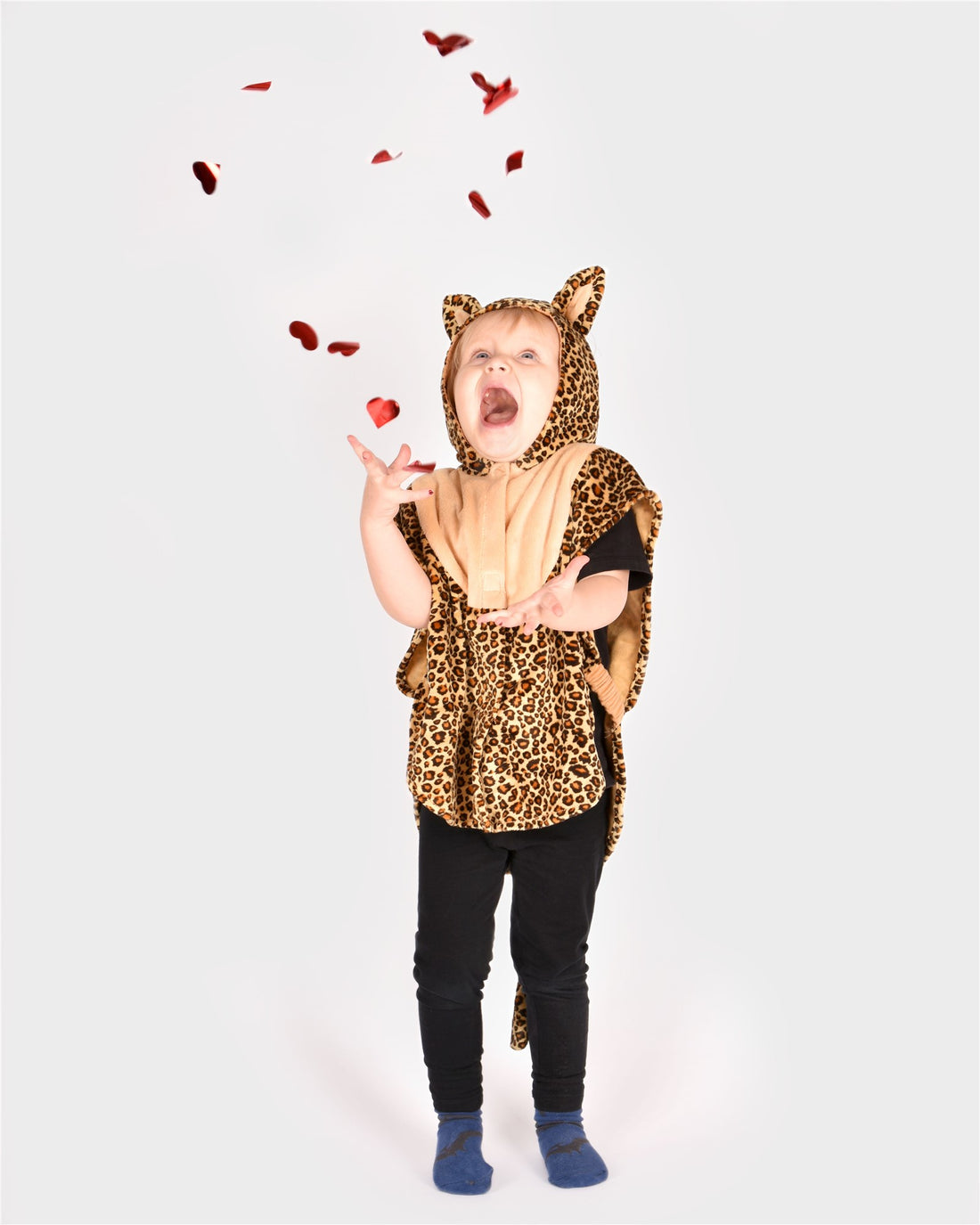 Disfraz Capa de Leopardo 1-4 años Den Goda Fen