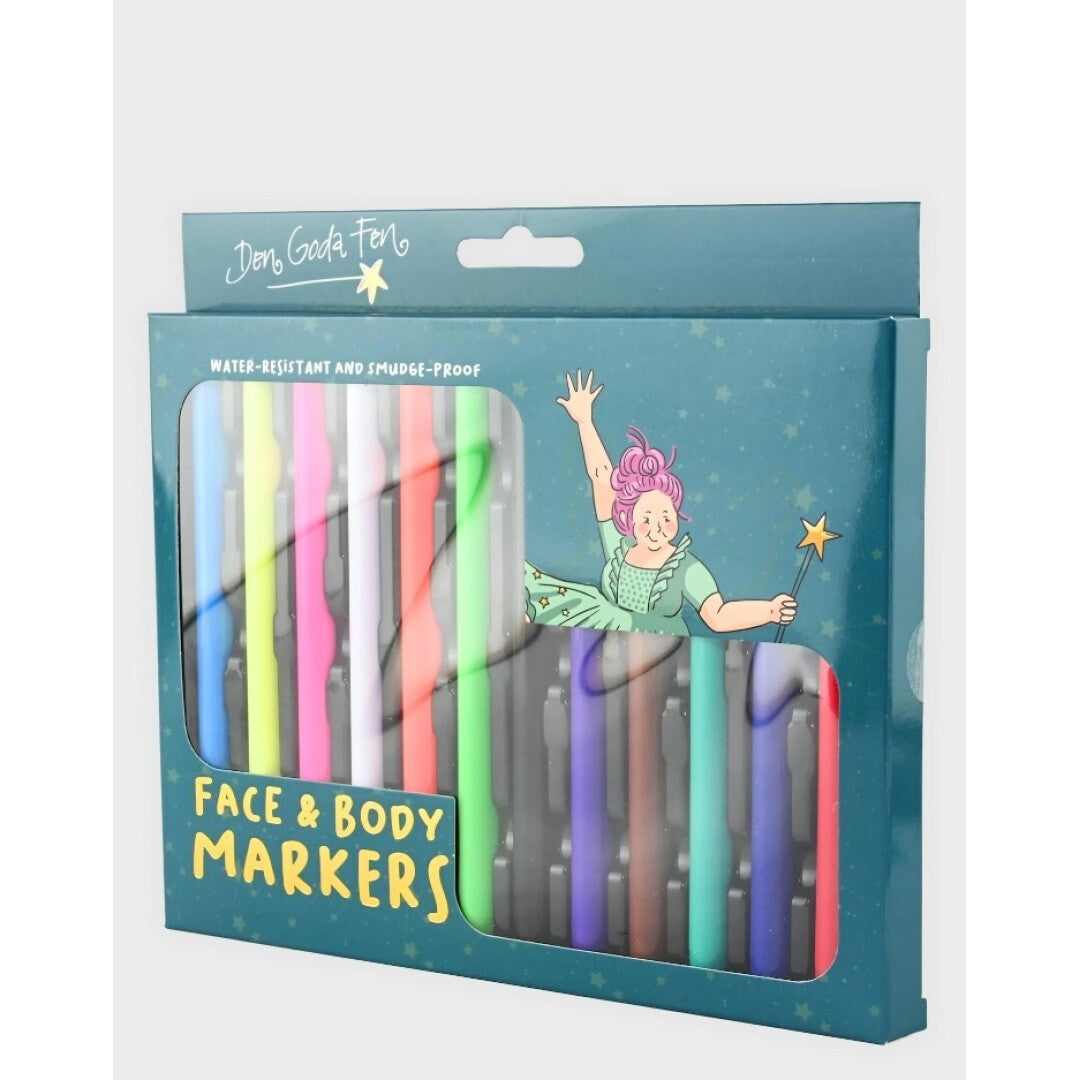 Pinturas Cara + Cuerpo - Rotuladores- Den Goda Fen
