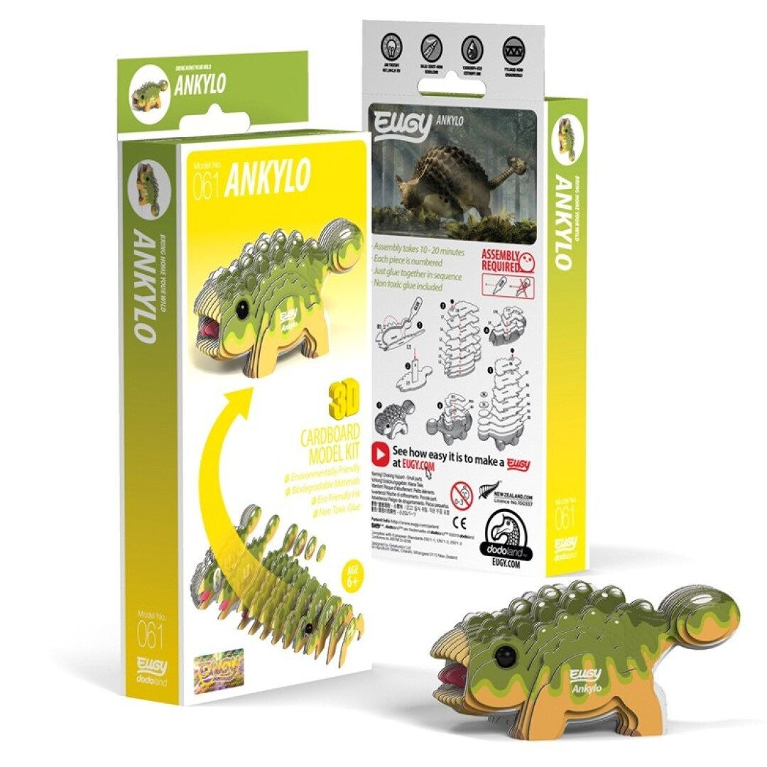 Puzzle 3D Eugy Anquilosaurio