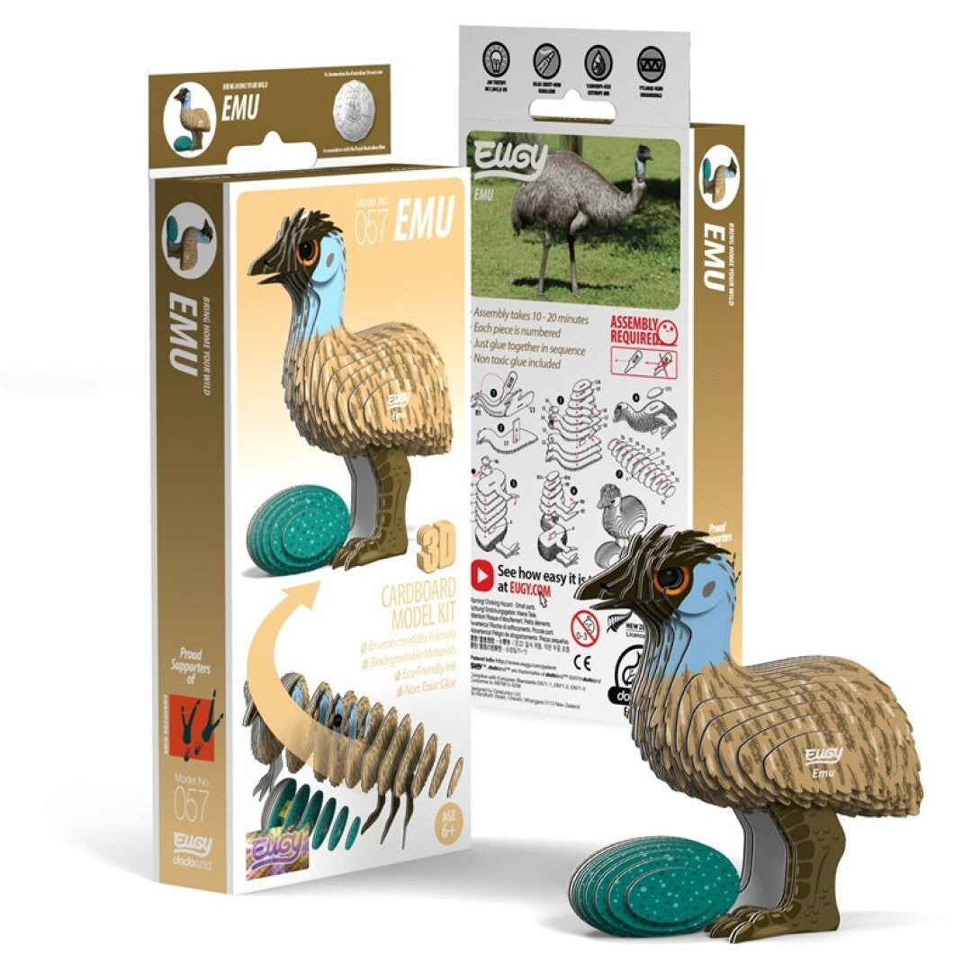 Puzzle 3D Eugy Emu
