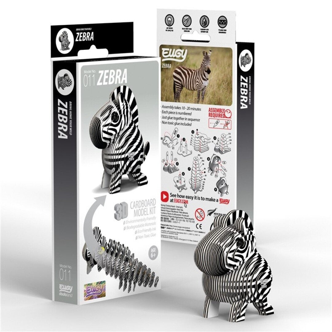 Puzzle 3D Eugy Cebra