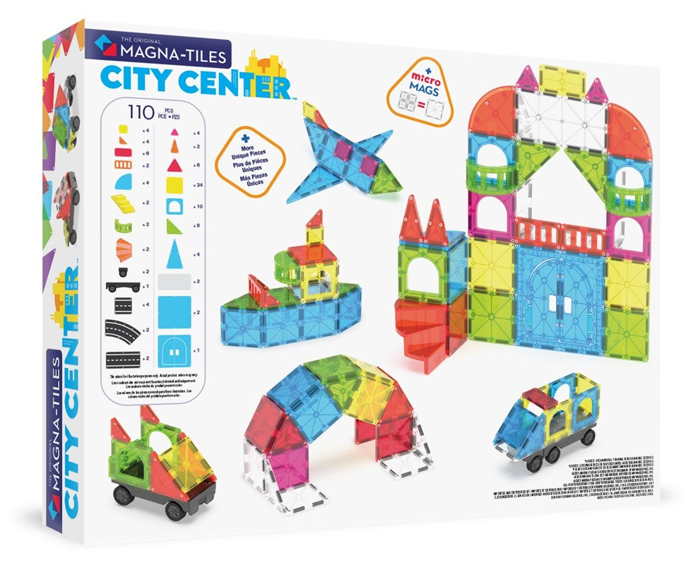 Juego de Construcción MAGNA-T City Center Set 110 pcs