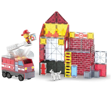 Juego de Construcción MAGNA-T Fire Station Set 50 pcs