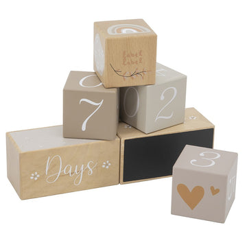 Milestone Blocks Nougat de Label Label