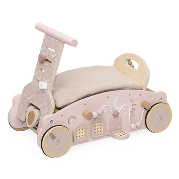 3-in-1 Rocker, Walker & Car - Pink de Label Label
