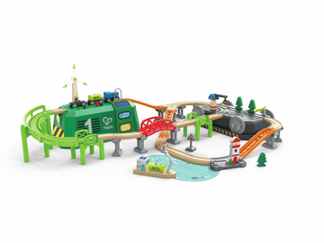 Set de Tren de Energía Eco en Cubo de Hape