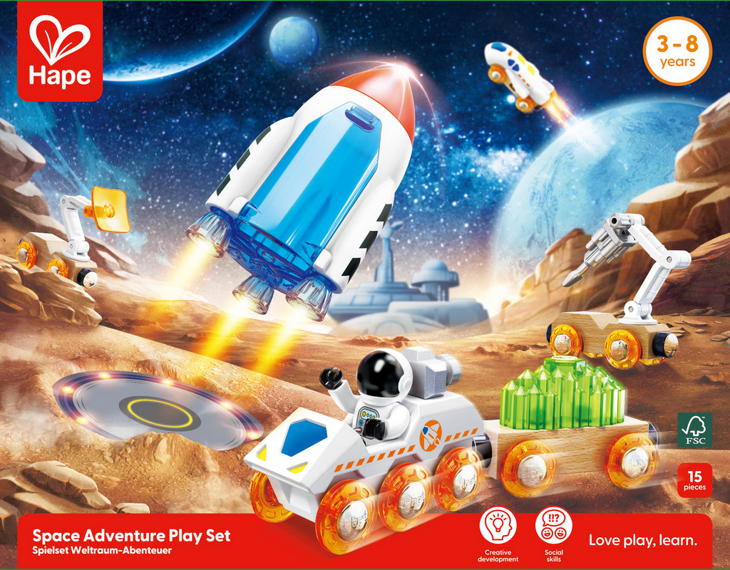 Space Adventure Play Set de Hape