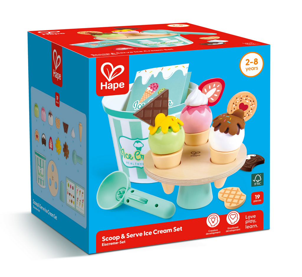 Juego de Helado Scoop & Serve de Hape