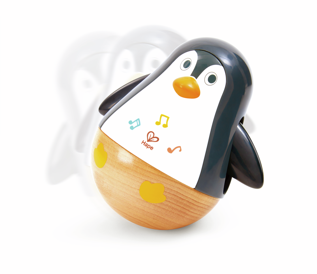 Wobbling Penguin Family de Hape