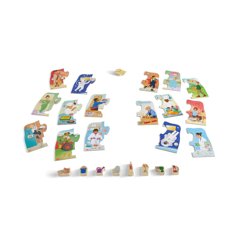 Mis Primeros Juegos- Memo de las Profesiones Haba