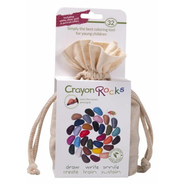 Crayon Rocks 32 colores (bolsa algodón)