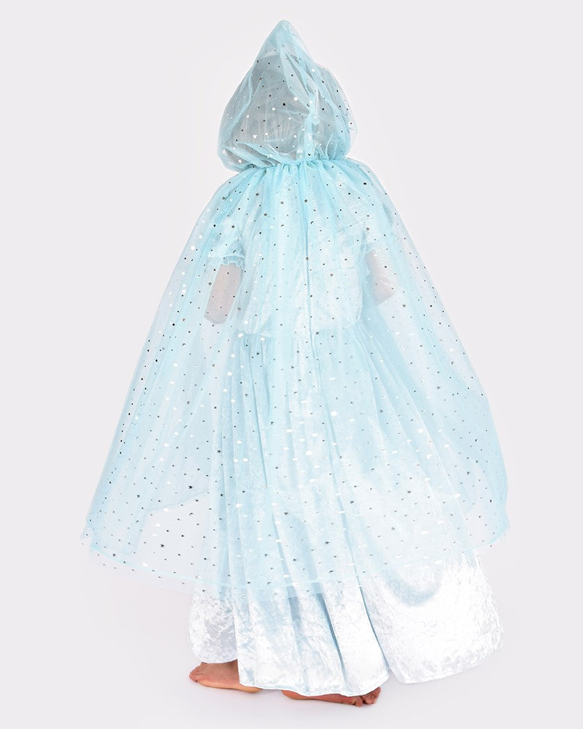 Capa Princesa Azul 3-8 años Den Goda Fen