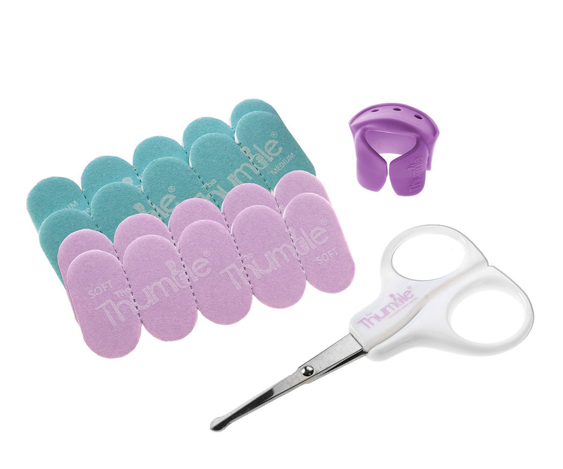 Kit Tijeras y Lima Uñas + 20recambios para Bebés de Baby Nails