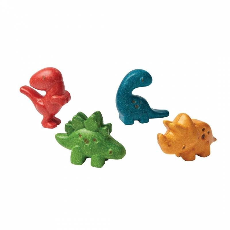 Set 4 Dinos Plantoys