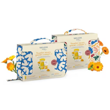 Weleda Baby Neceser de Regalo Crema Pañal 75 ml + Gel Champú 200 ml