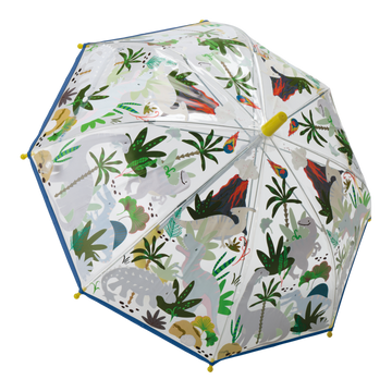 Paraguas Transparente Dino Floss & Rock