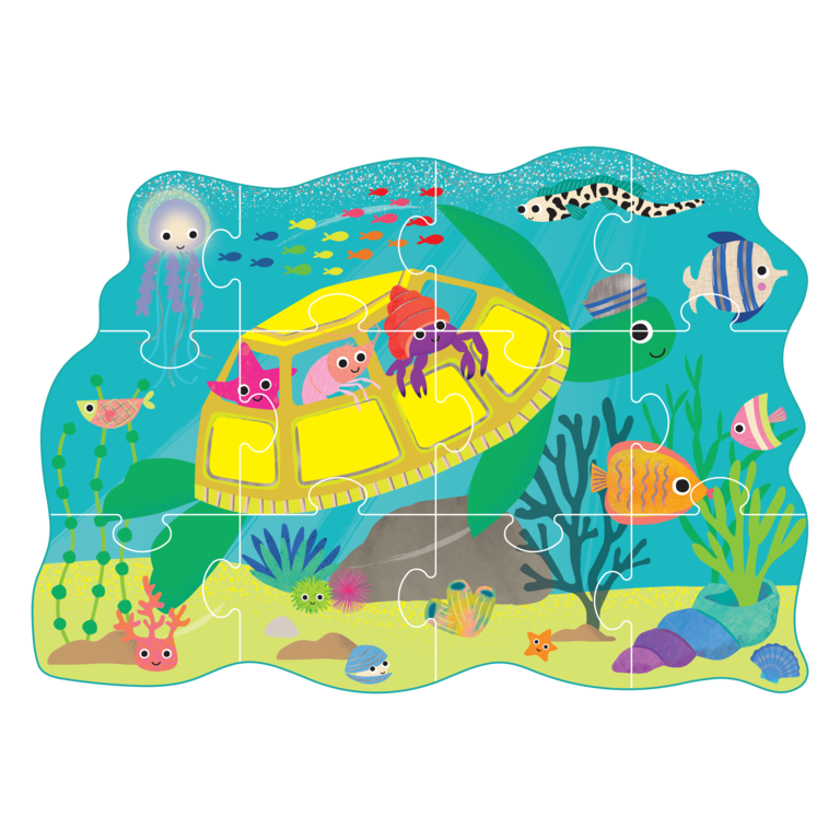 Rompecabezas 12 pzs Ocean Floss & Rock