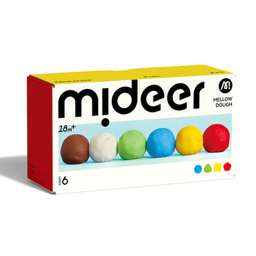 Plastilina Mideer (6 colores)