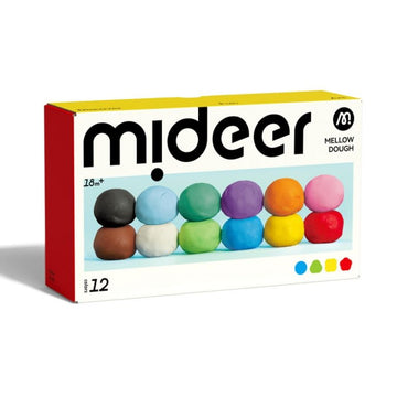 Plastilina Mideer (12 colores)