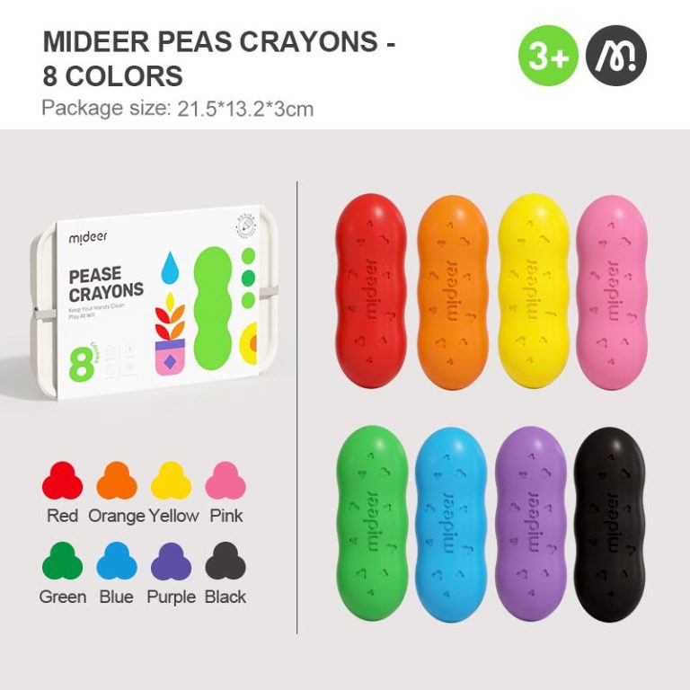 Primeros crayones (8 unidades) Mideer