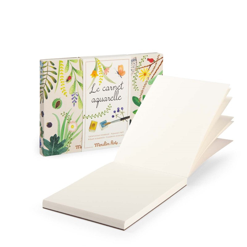 Cuaderno Acuarela El Jardín de Moulin Roty