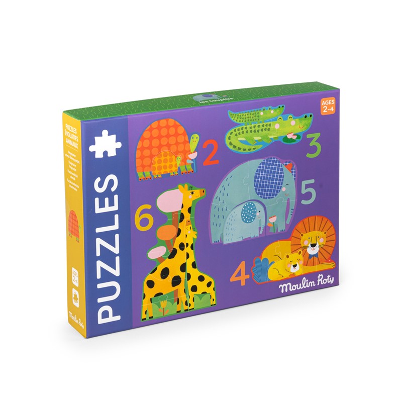 Puzzles Evolutivos Toupitis de Moulin Roty