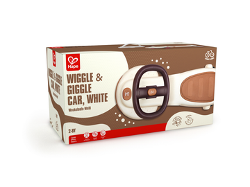 Coche Wiggle & Giggle Blanco Hape