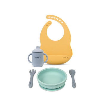 Set de Alimentación 5pzs Menta Saro