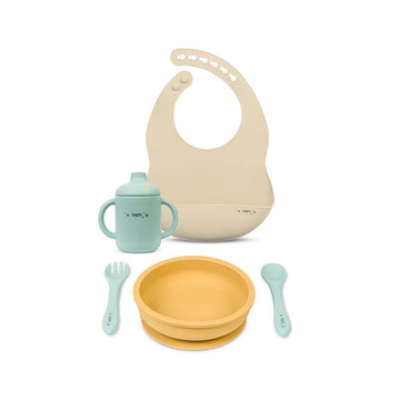Set de Alimentación 5pzs Mostaza Saro