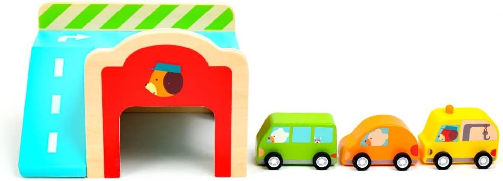 Primera Edad Mini Garaje El Pequeño Parking Djeco