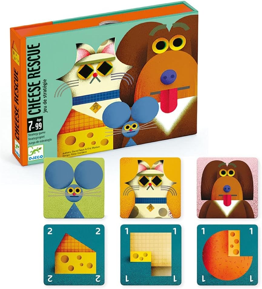 Cartas Cheese Rescue Djeco