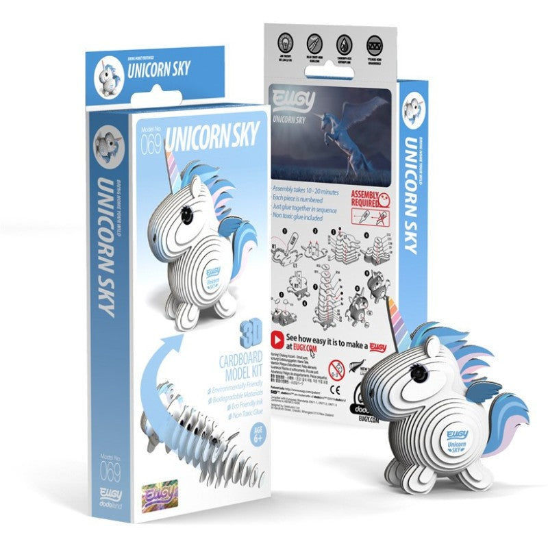 Puzzle 3D Eugy Unicornio Sky