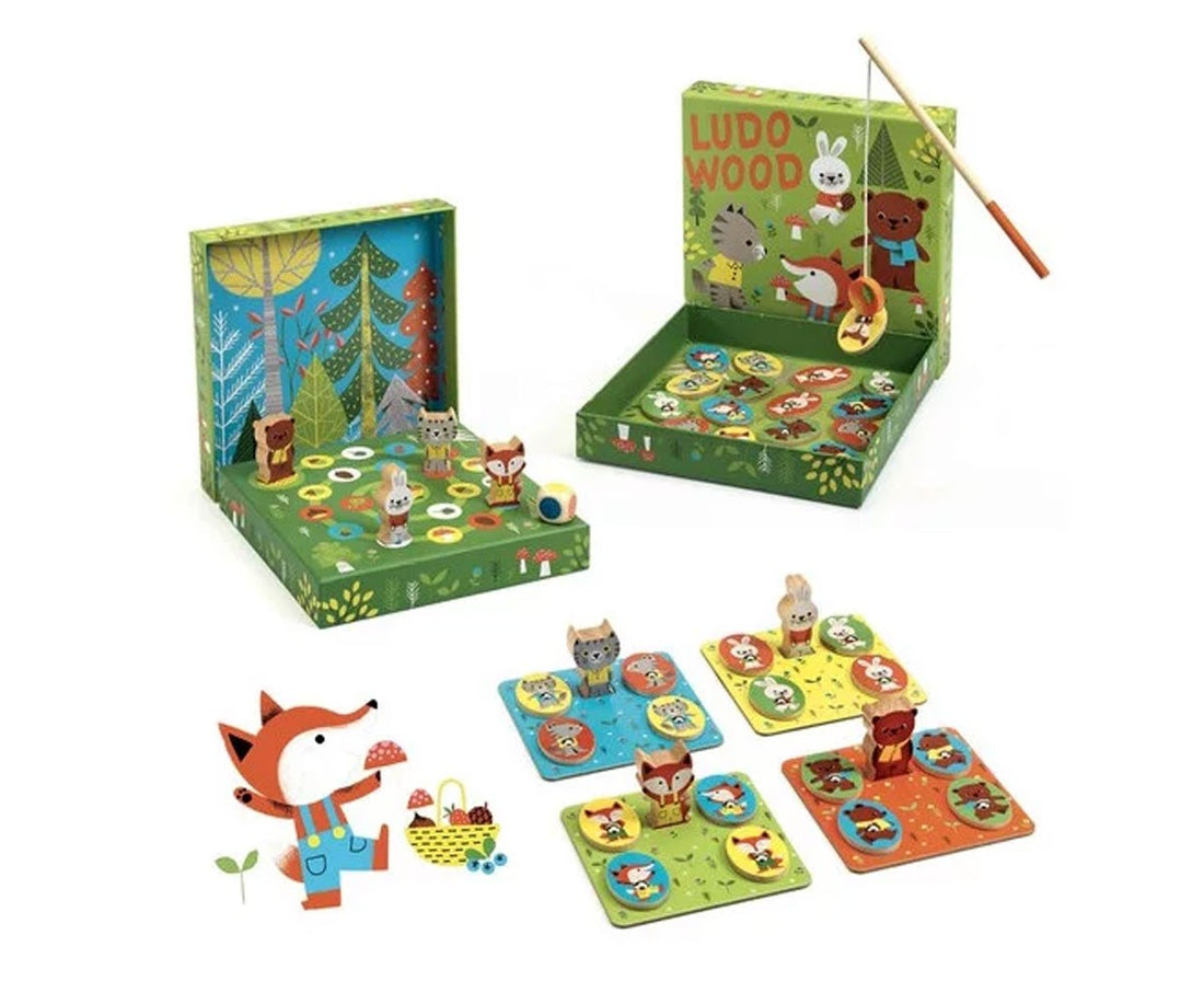 Juego Educativo Ludo Wood Djeco