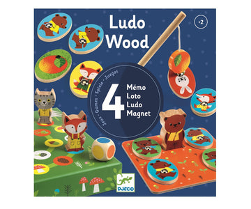 Juego Educativo Ludo Wood Djeco