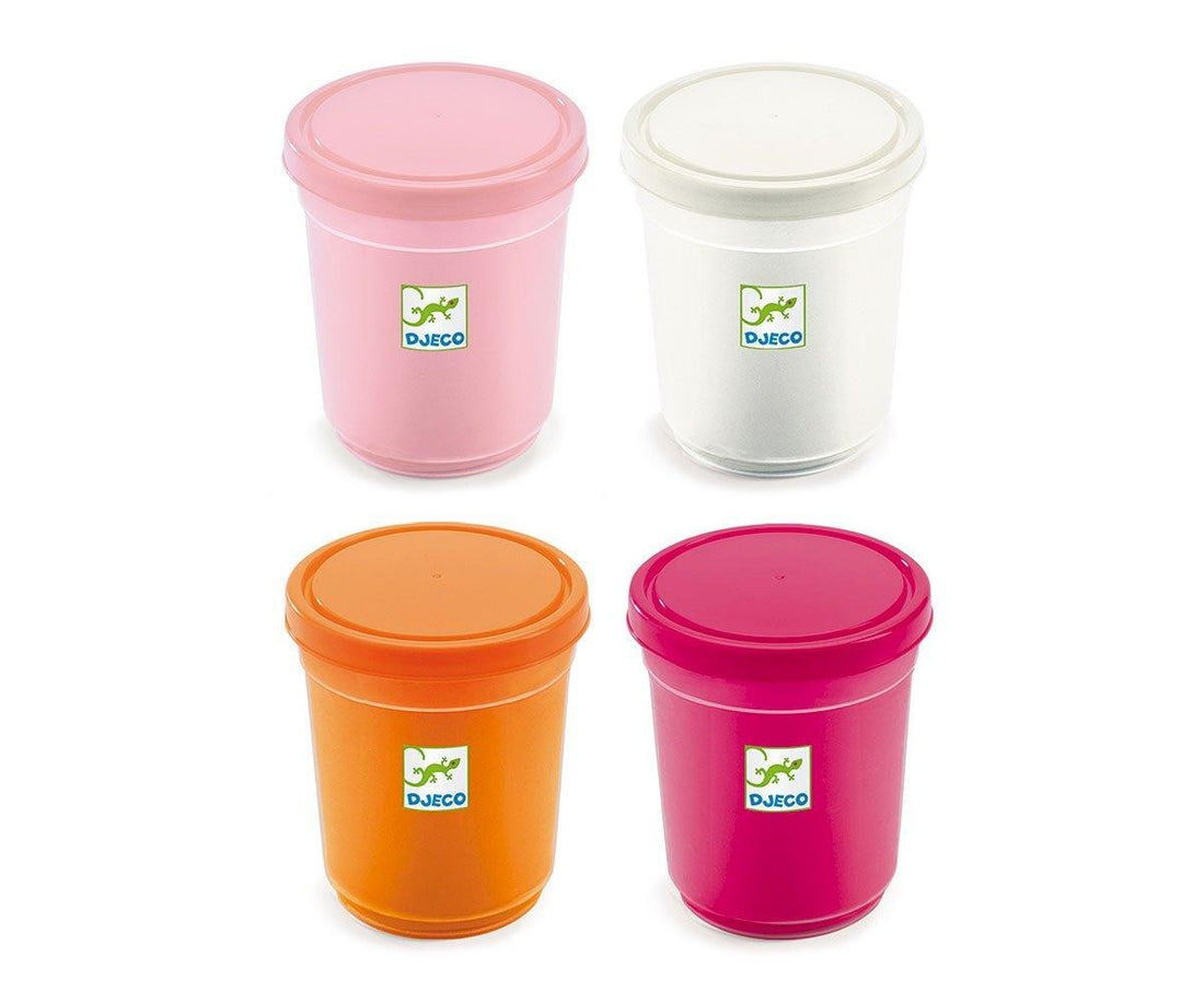 Pasta Moldear 4 Botes de Pasta Sweet de Djeco