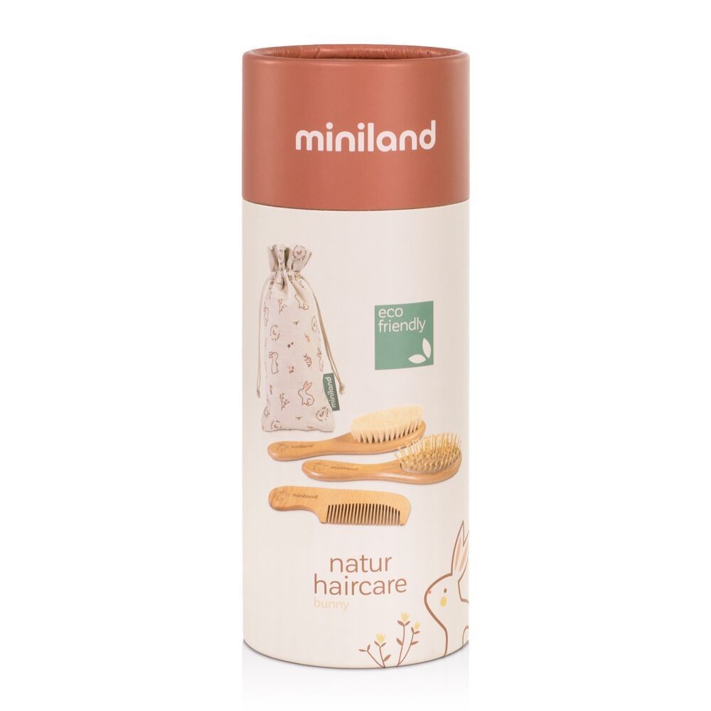 Set de Peines Miniland Natur Haircare Bunny