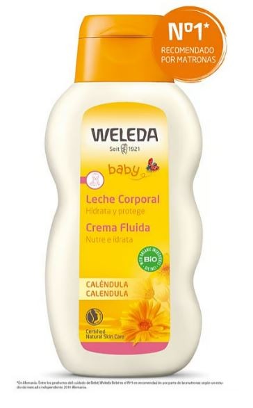 Leche Corporal Bebé Caléndula 200ml Weleda