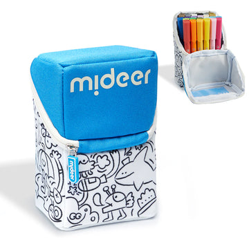 Rotuladores Acrílicos con Punta de Pincel en Estuche Blando (24 colores) Mideer