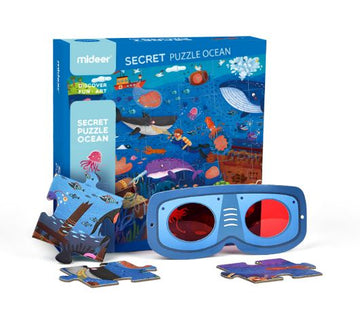 Puzle secretos Oceanos Mideer