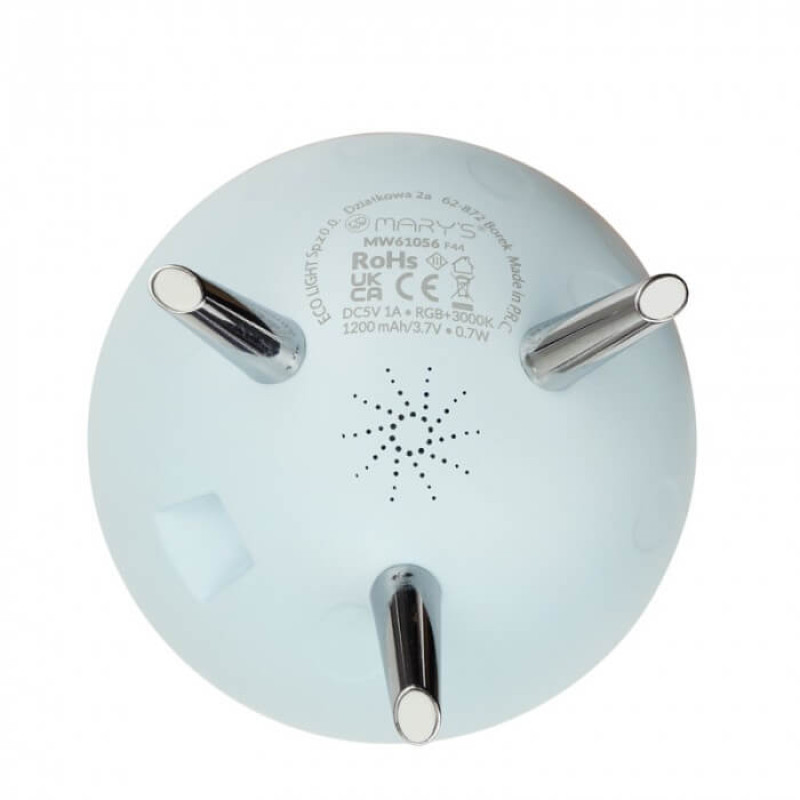 Lámpara De Noche Led RGB Luna Azul Mary´s