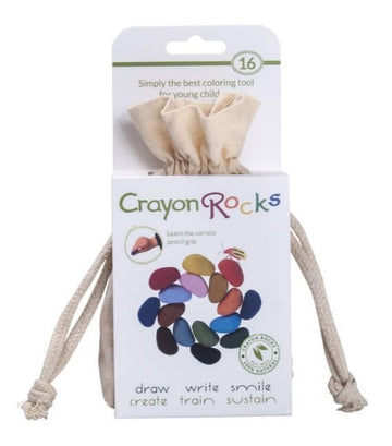 Crayon Rocks 16 colores (bolsa algodón)